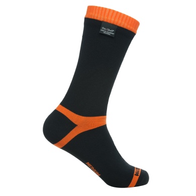 DexShell Socke Hytherm PRO (wasserdicht) schwarz/orange - 1 Paar